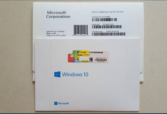 Microsoft Windows 10 Professionele Volledige Versie met 32 bits Internationale 1 Pk met 64 bits DSP OEI DVD