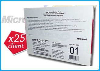 Microsoft Windows Server 2008r2 Uitgave 1-8cpu met de Echte Zeer belangrijke Vergunning van 25Clients